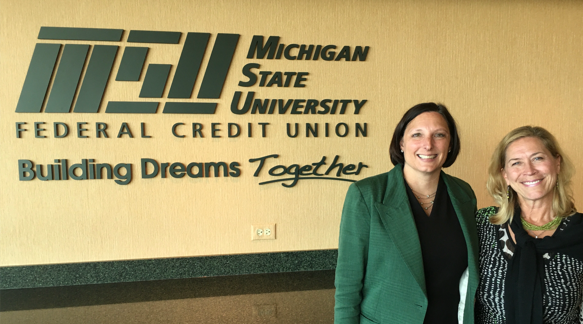April Clobes with Susan Langer
