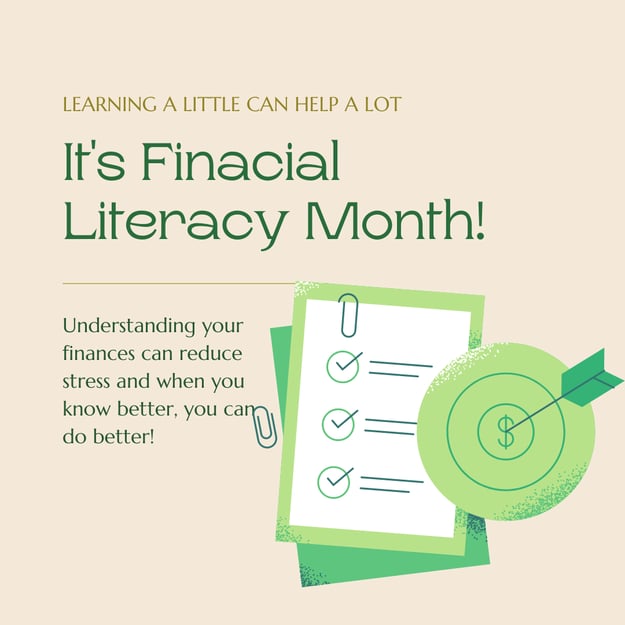 It's Finacial Literacy Month!
