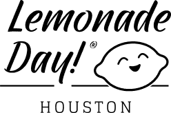 lemonade day houston logo with lemon